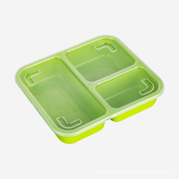 Hot Selling 3 Compartment Food Container Lunch Box